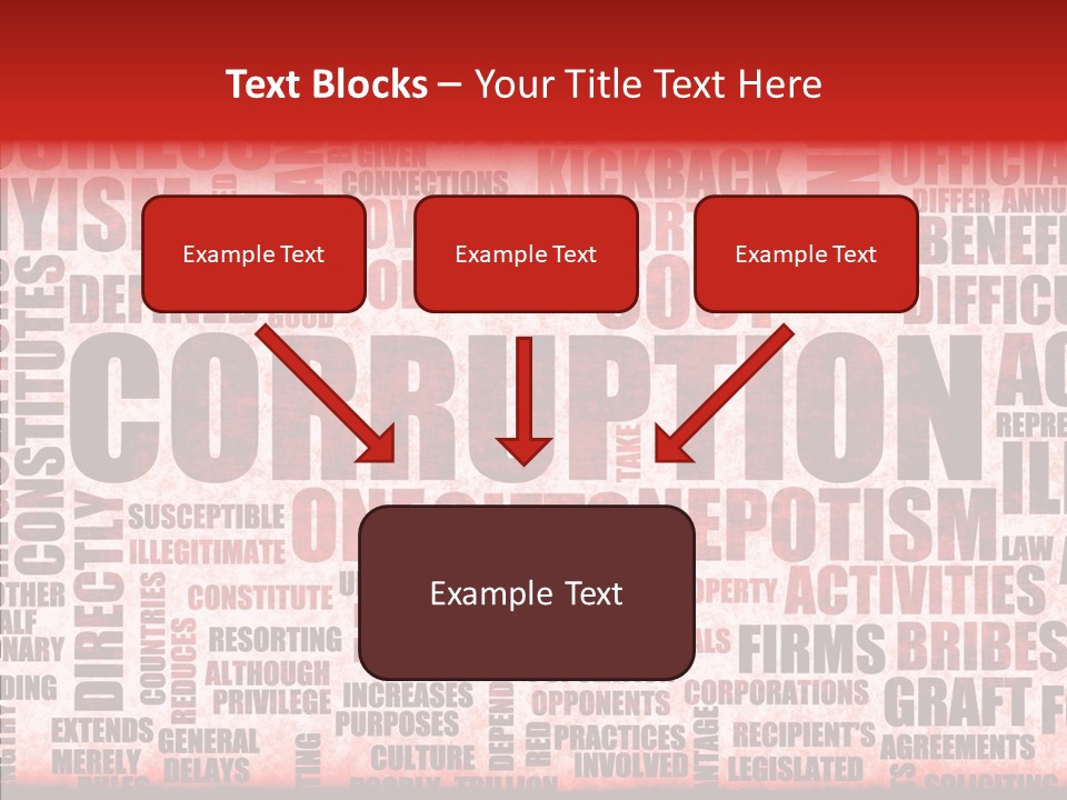 Senior  Care Hand PowerPoint Template