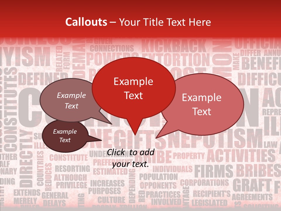 Senior  Care Hand PowerPoint Template