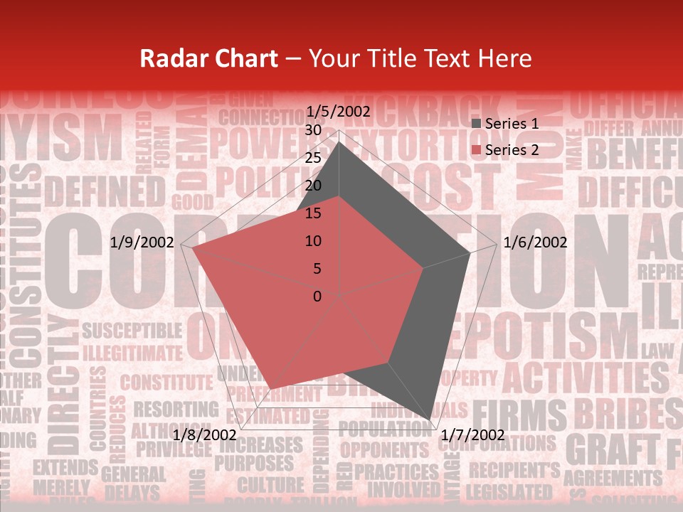 Senior  Care Hand PowerPoint Template