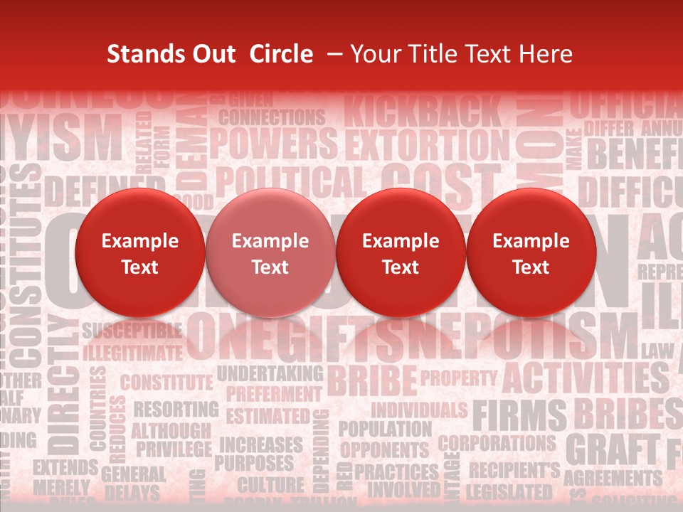 Senior  Care Hand PowerPoint Template