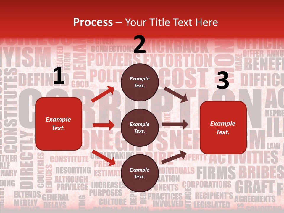 Senior  Care Hand PowerPoint Template