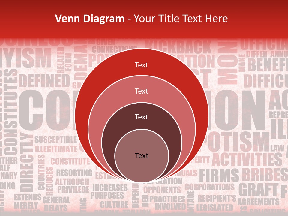 Senior  Care Hand PowerPoint Template