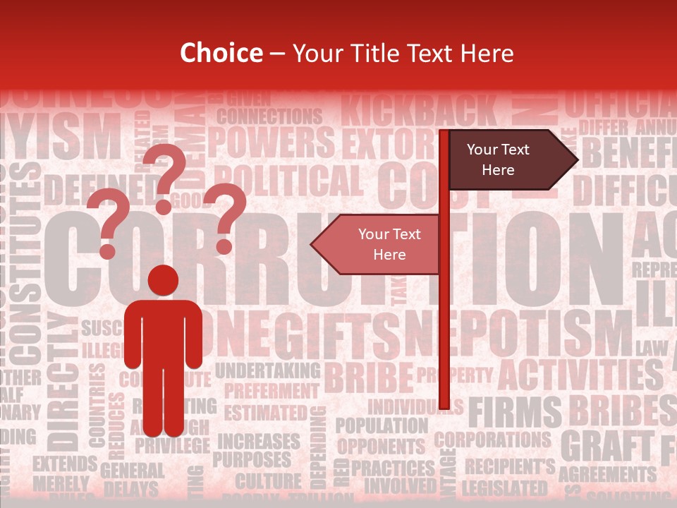 Senior  Care Hand PowerPoint Template