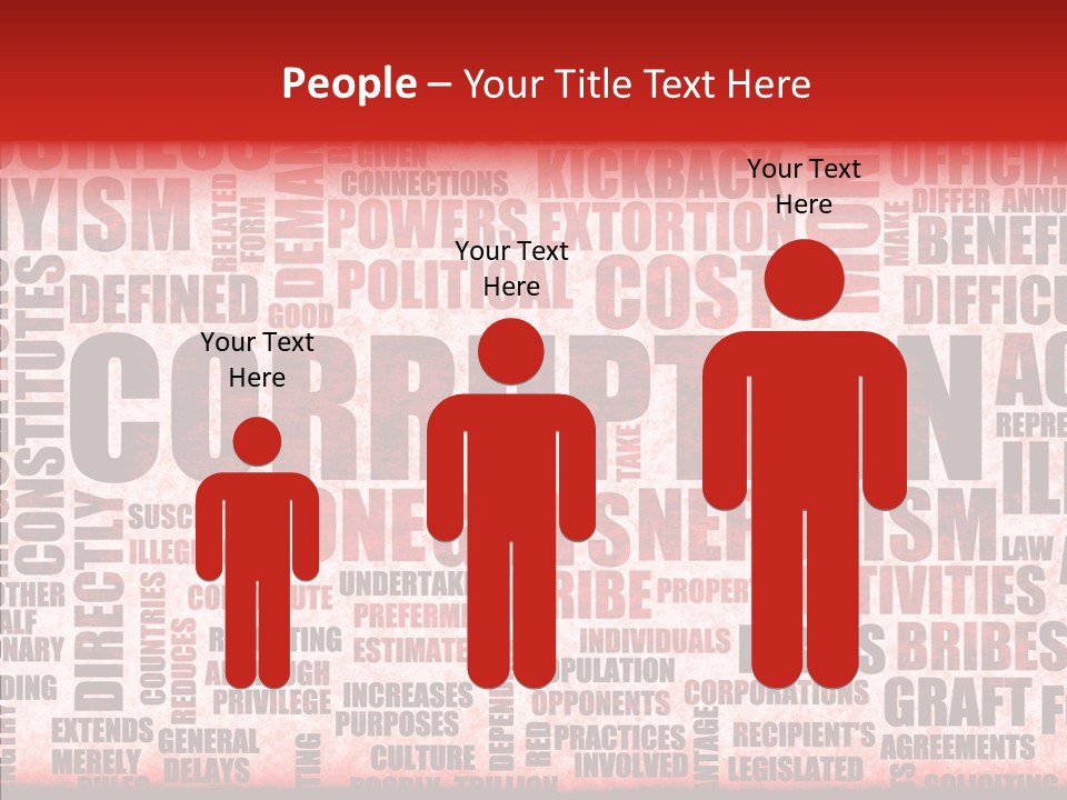 Senior  Care Hand PowerPoint Template