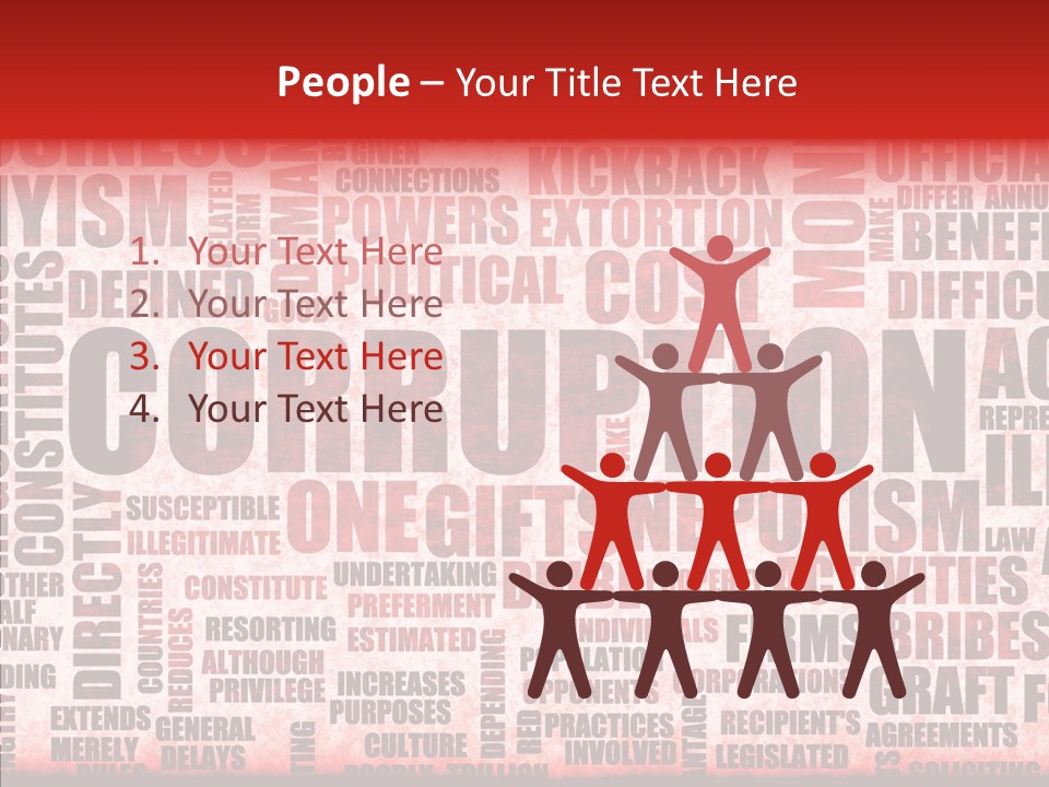 Senior  Care Hand PowerPoint Template