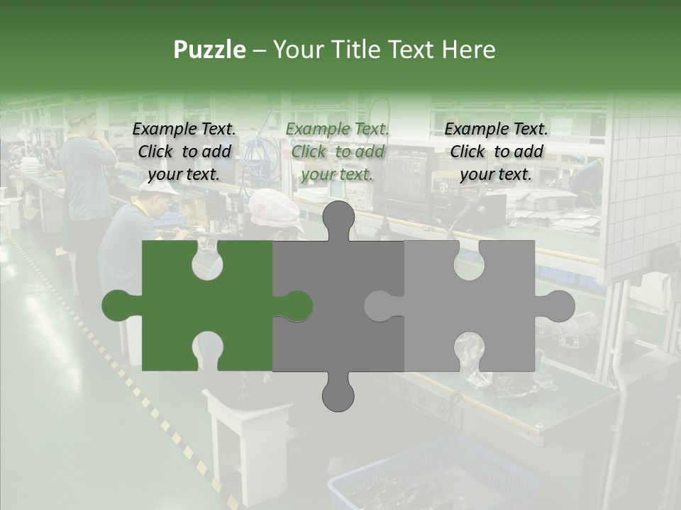 Female Touching Hand PowerPoint Template