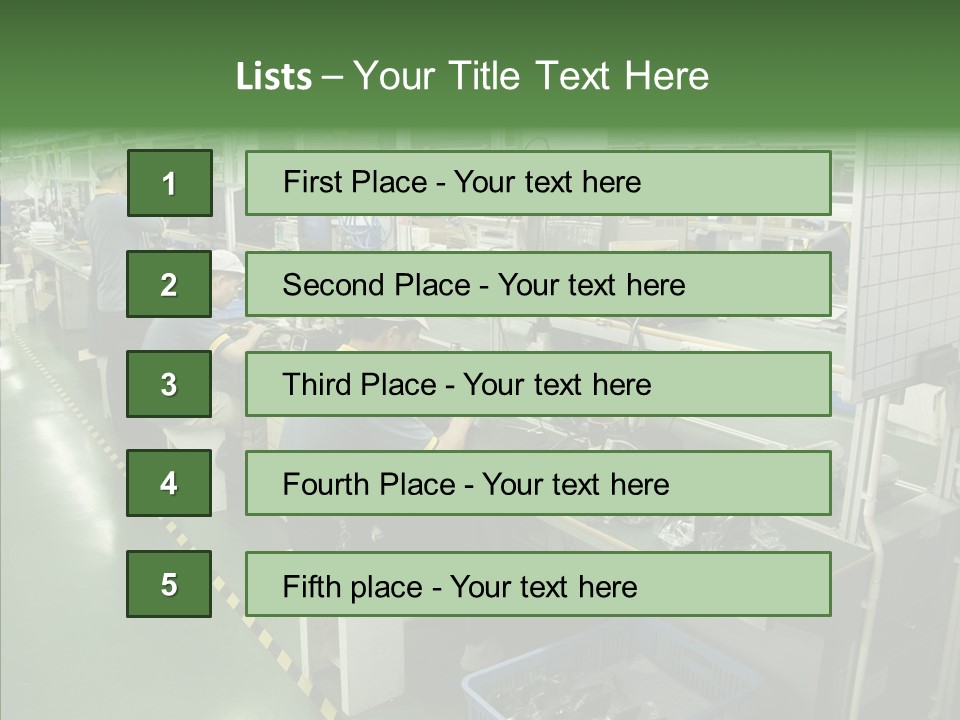 Female Touching Hand PowerPoint Template