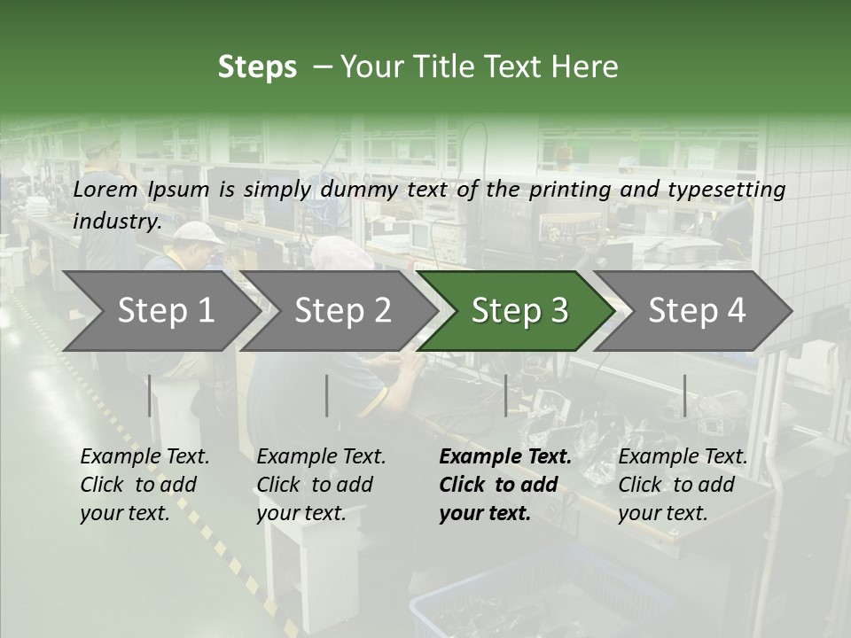 Female Touching Hand PowerPoint Template