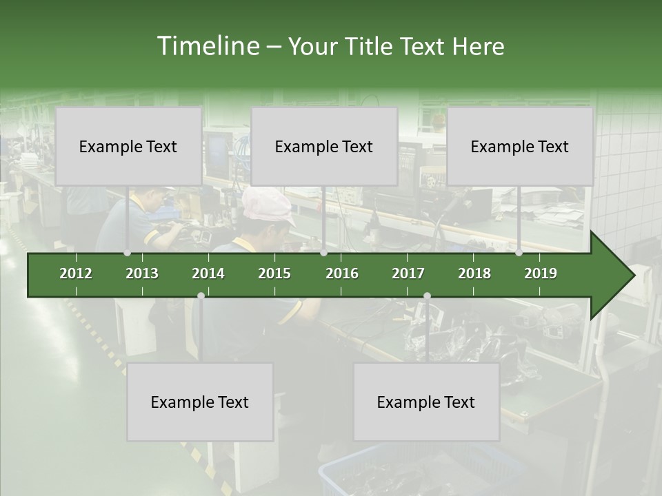 Female Touching Hand PowerPoint Template