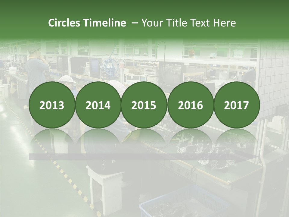 Female Touching Hand PowerPoint Template