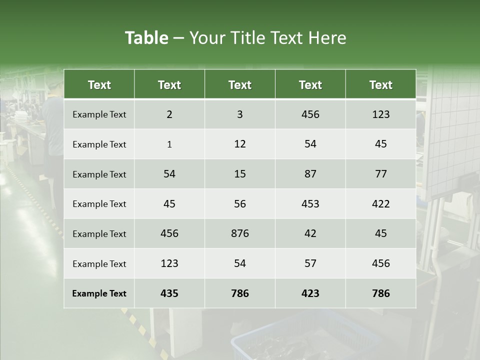 Female Touching Hand PowerPoint Template