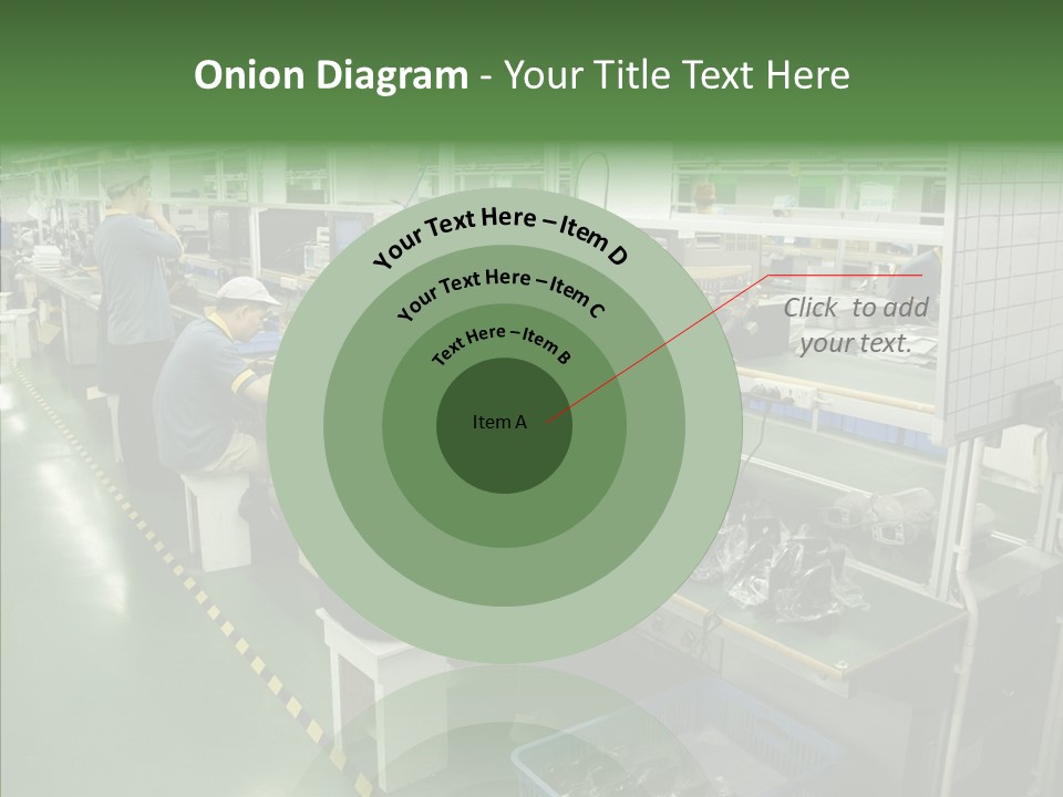 Female Touching Hand PowerPoint Template