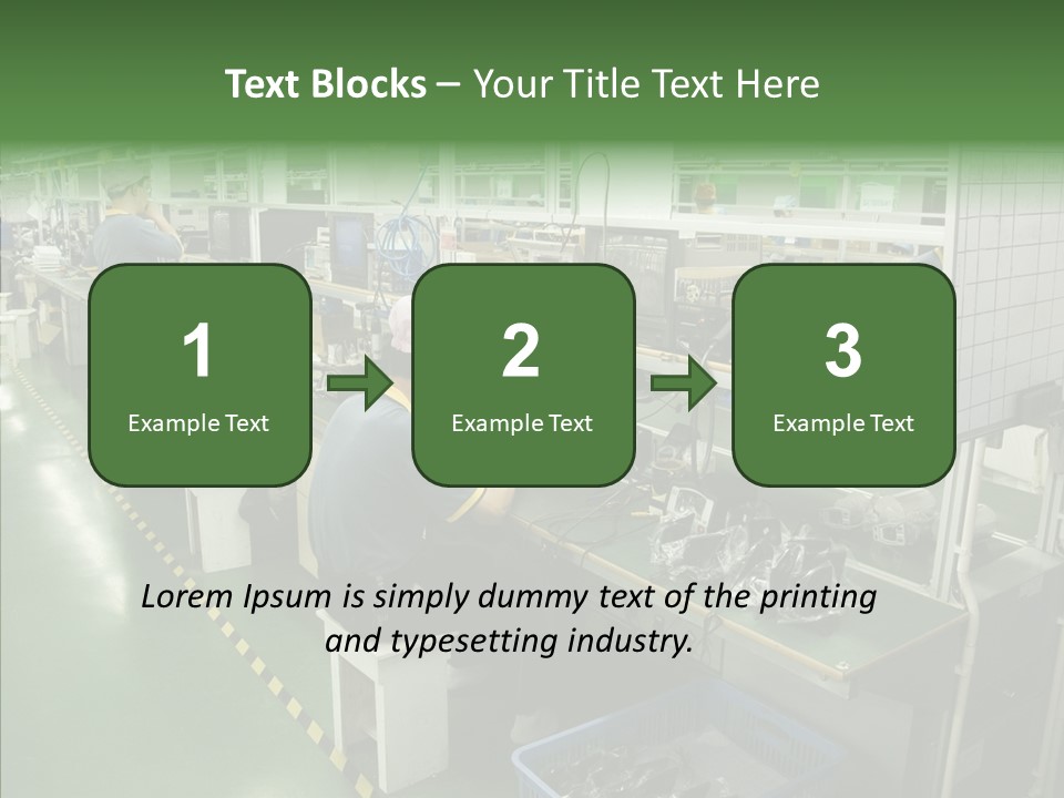 Female Touching Hand PowerPoint Template