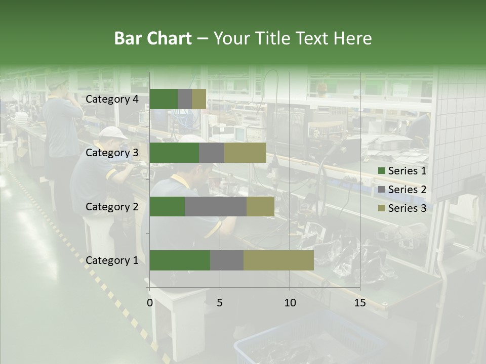 Female Touching Hand PowerPoint Template