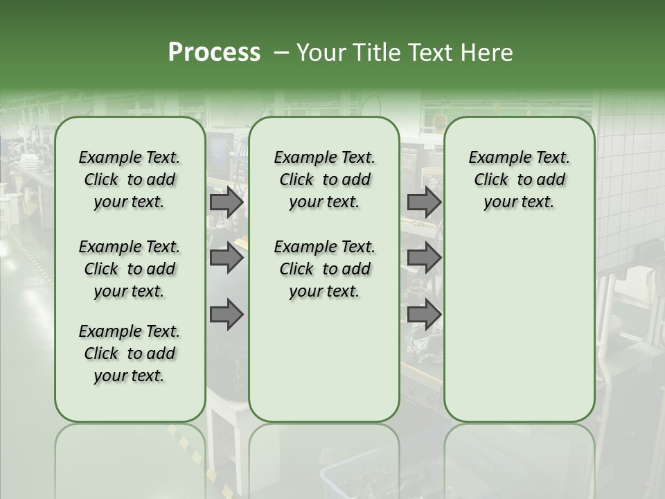 Female Touching Hand PowerPoint Template