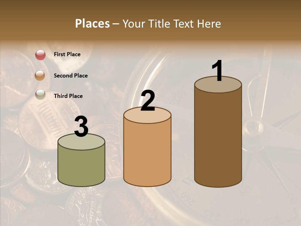 Female Elderly Two PowerPoint Template