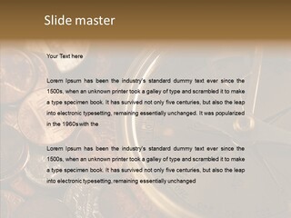 Female Elderly Two PowerPoint Template