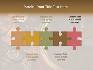 Female Elderly Two PowerPoint Template