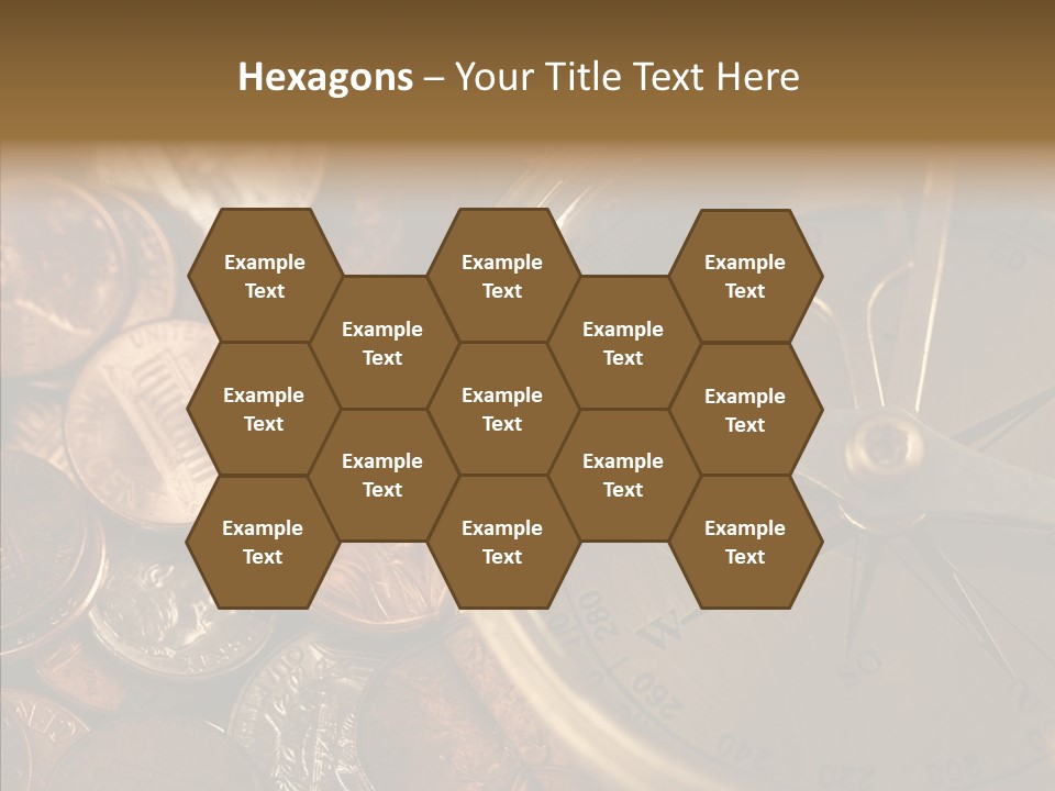 Female Elderly Two PowerPoint Template