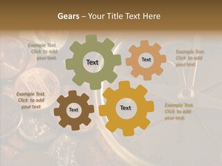 Female Elderly Two PowerPoint Template