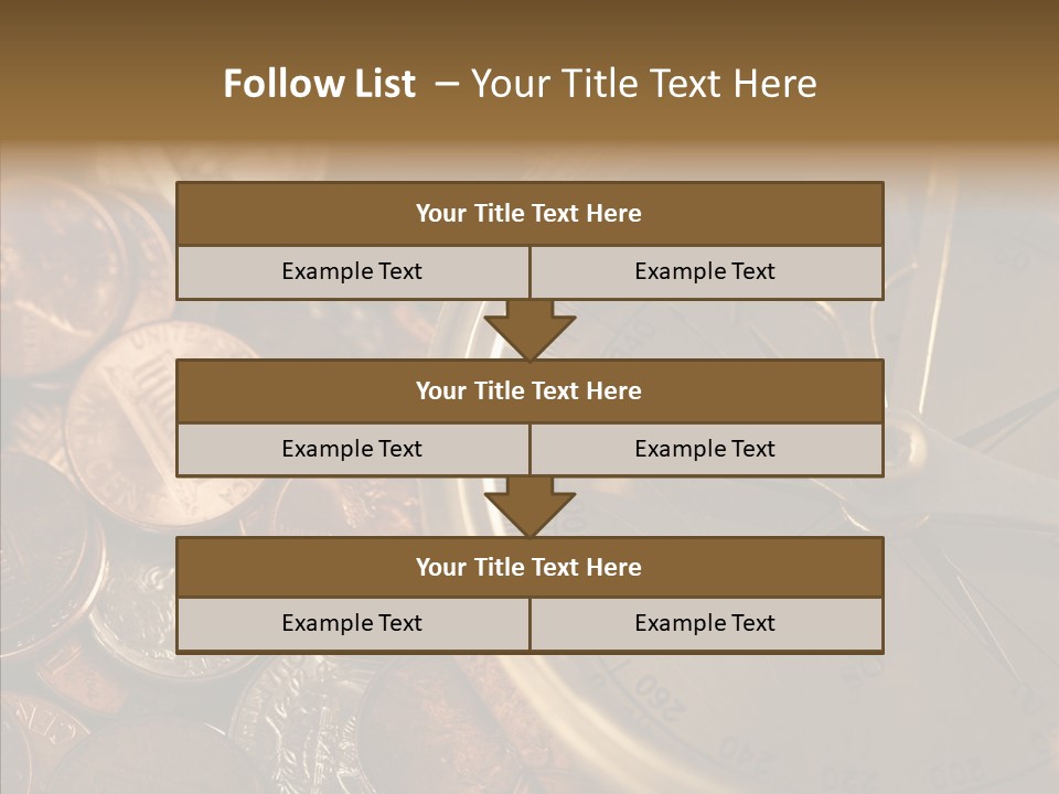 Female Elderly Two PowerPoint Template