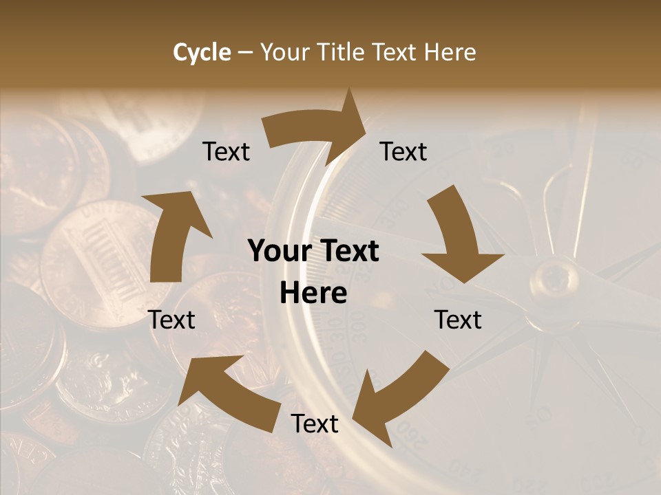 Female Elderly Two PowerPoint Template