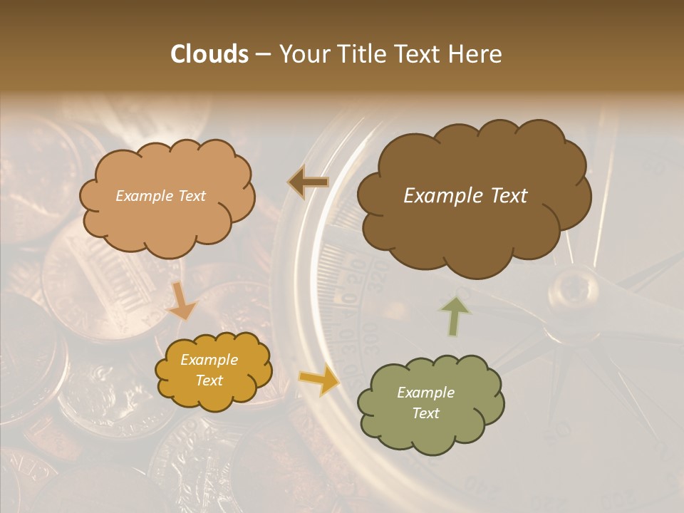 Female Elderly Two PowerPoint Template