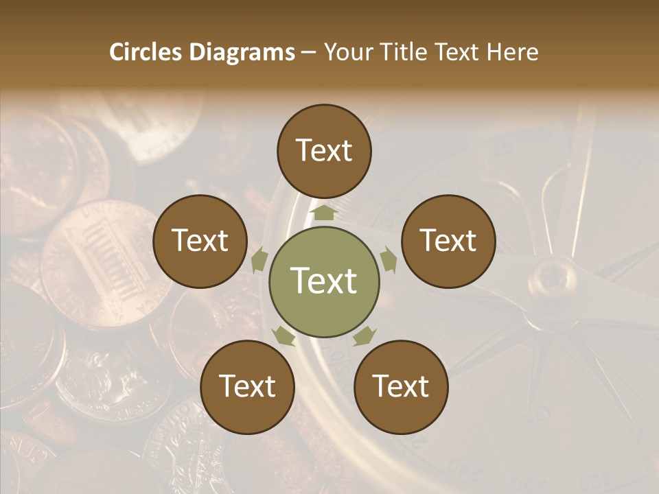 Female Elderly Two PowerPoint Template