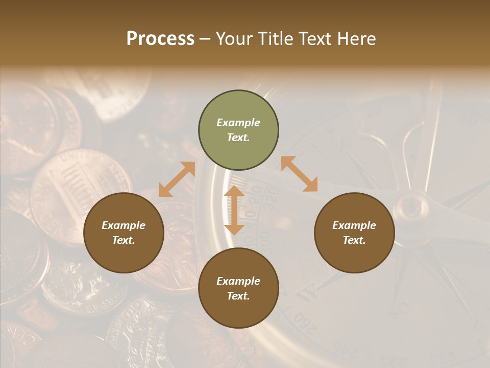 Female Elderly Two PowerPoint Template