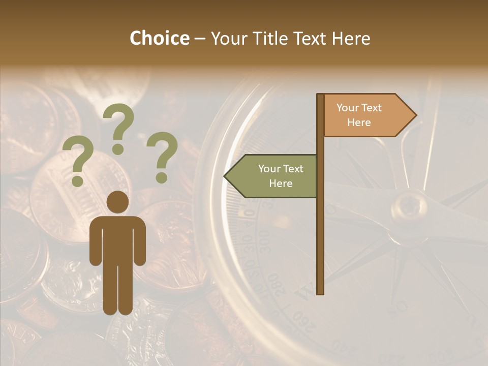 Female Elderly Two PowerPoint Template