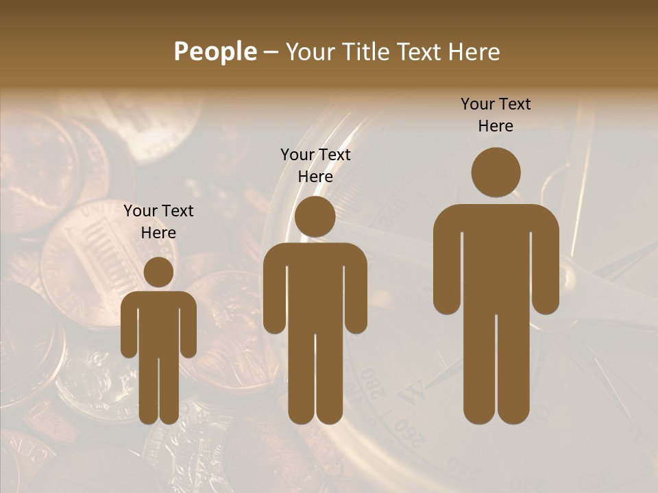 Female Elderly Two PowerPoint Template