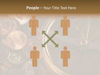 Female Elderly Two PowerPoint Template