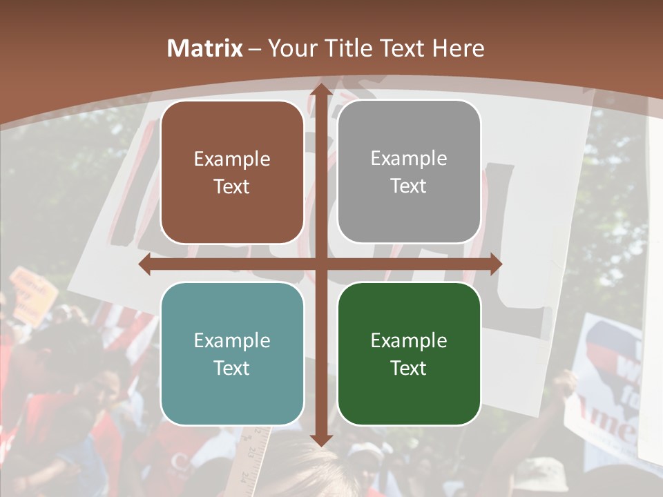 Helping Hand Holding Hands Close Up PowerPoint Template