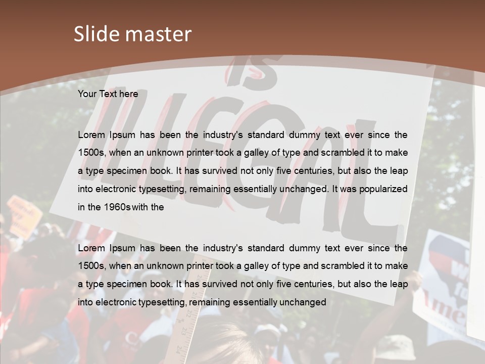 Helping Hand Holding Hands Close Up PowerPoint Template