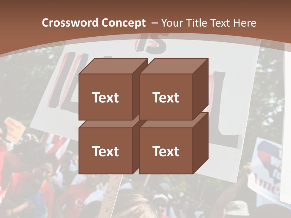 Helping Hand Holding Hands Close Up PowerPoint Template