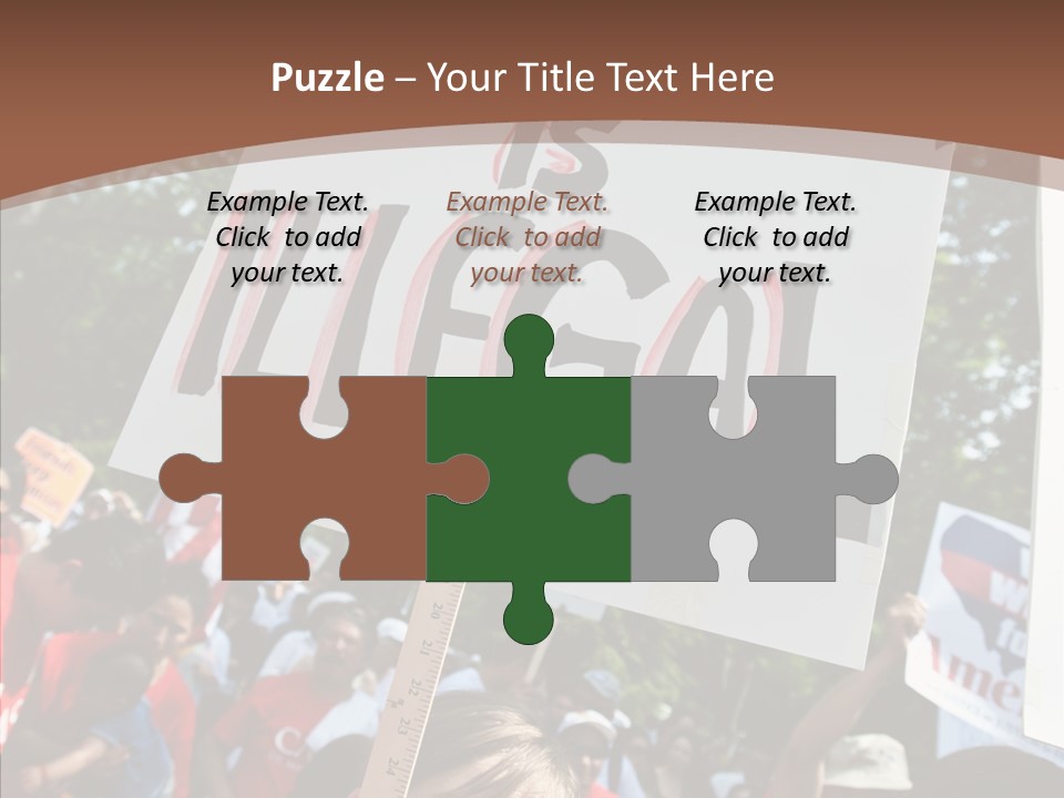 Helping Hand Holding Hands Close Up PowerPoint Template