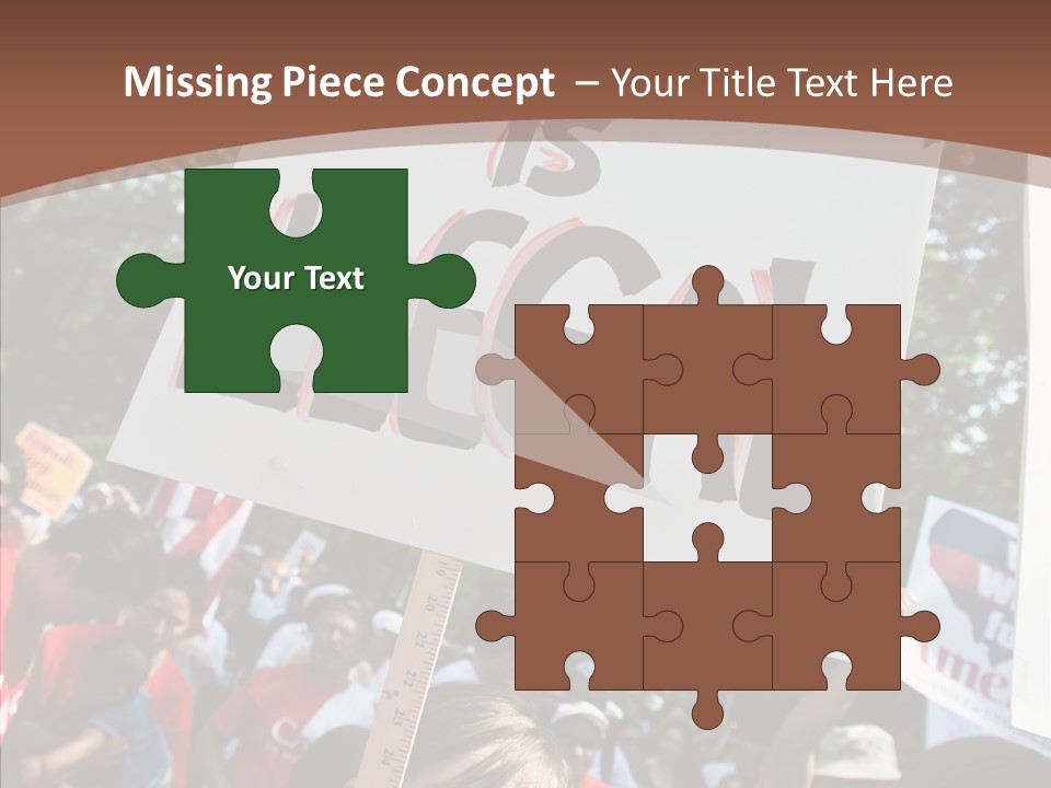 Helping Hand Holding Hands Close Up PowerPoint Template