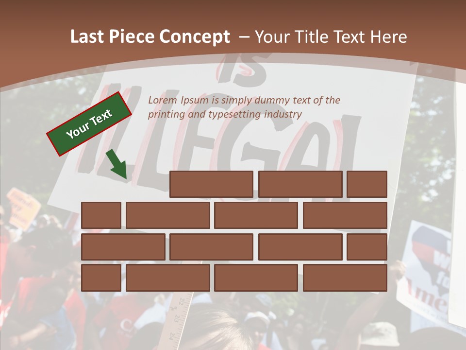 Helping Hand Holding Hands Close Up PowerPoint Template