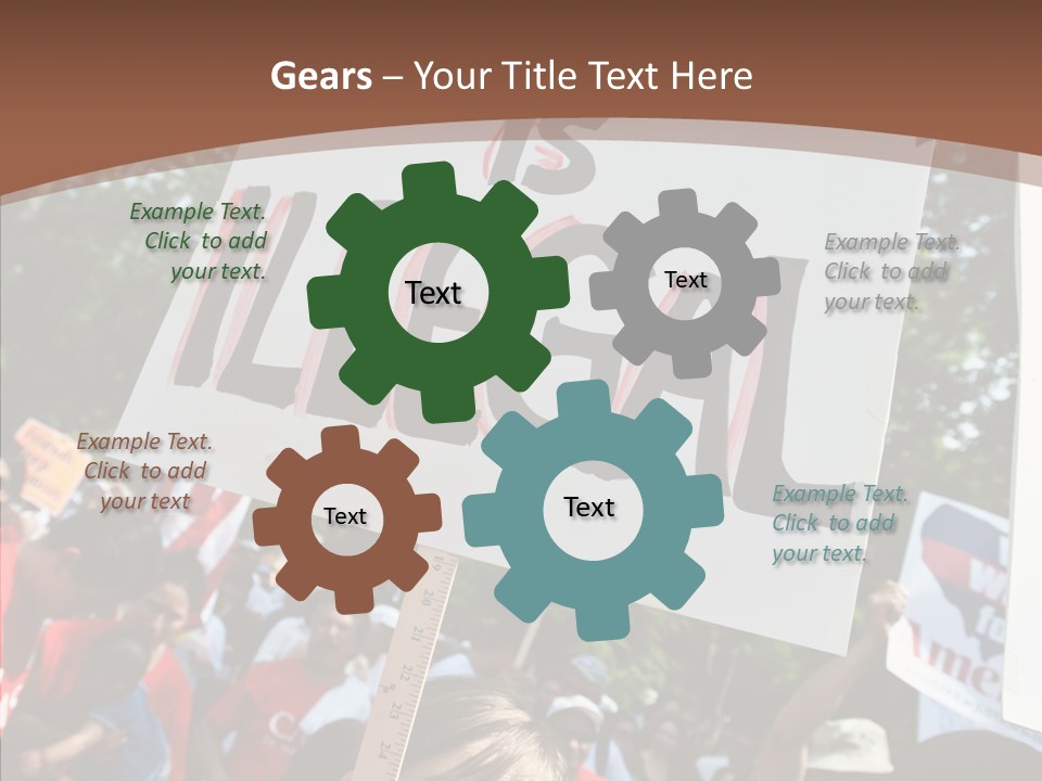 Helping Hand Holding Hands Close Up PowerPoint Template