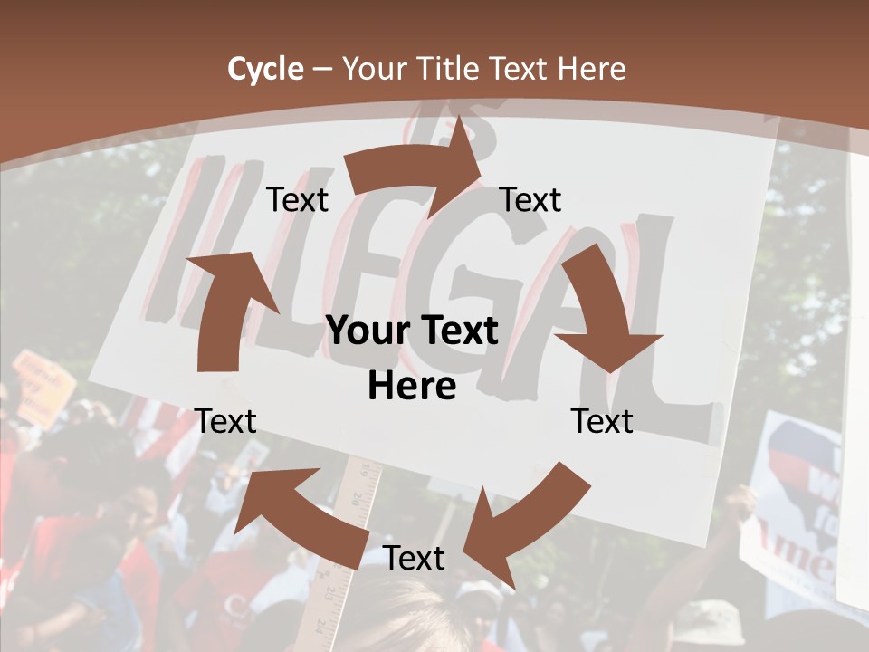 Helping Hand Holding Hands Close Up PowerPoint Template