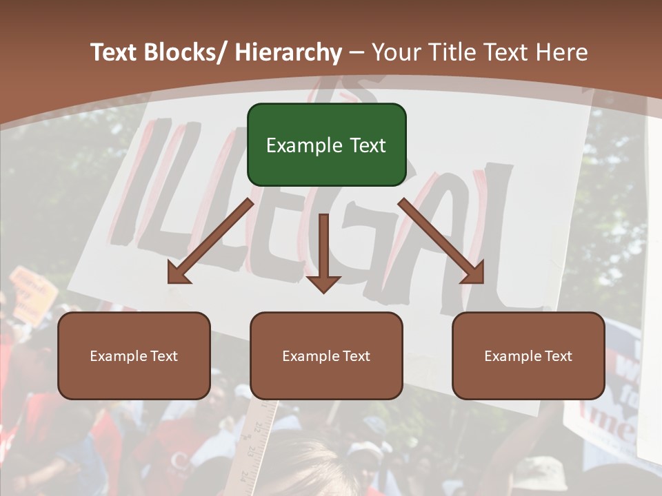 Helping Hand Holding Hands Close Up PowerPoint Template