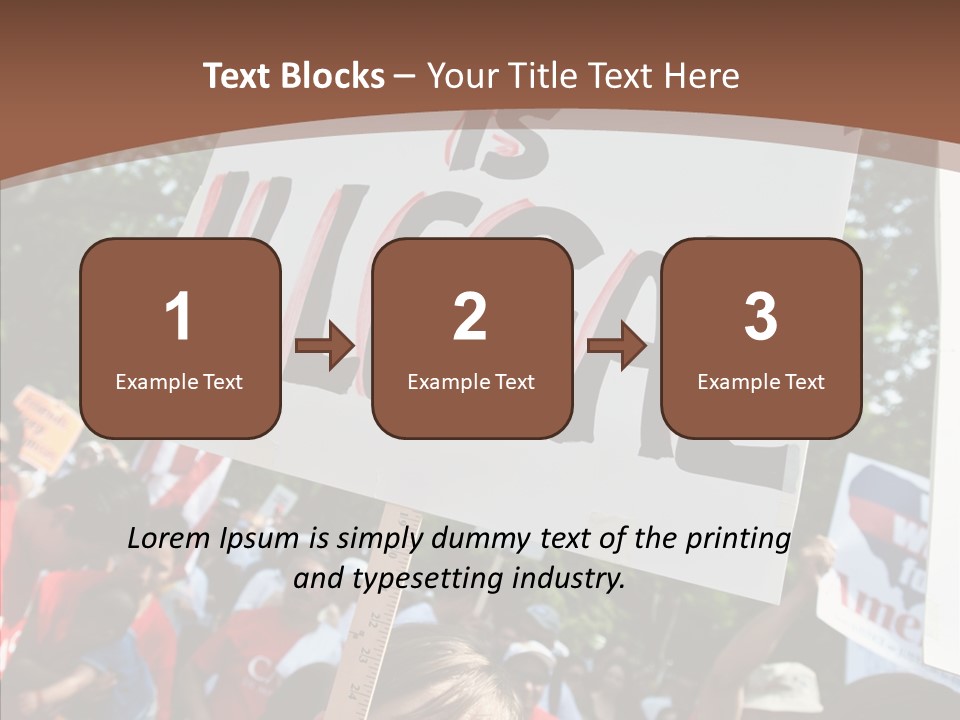 Helping Hand Holding Hands Close Up PowerPoint Template