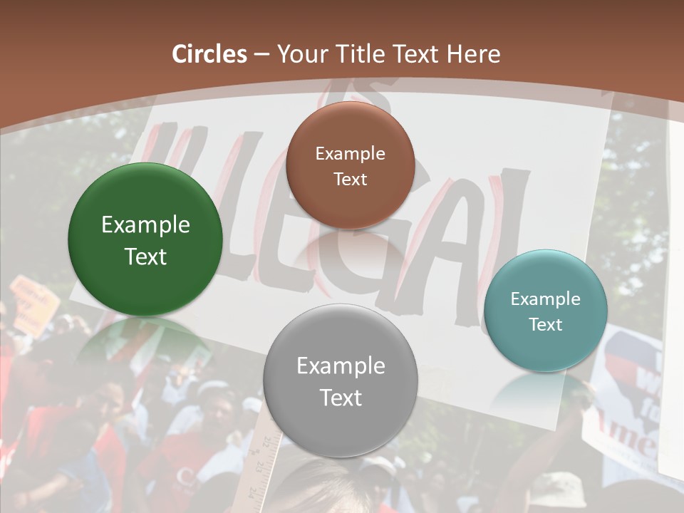 Helping Hand Holding Hands Close Up PowerPoint Template