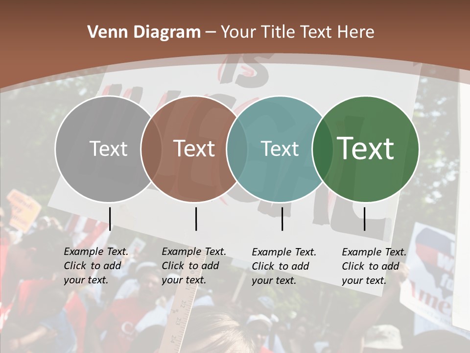 Helping Hand Holding Hands Close Up PowerPoint Template