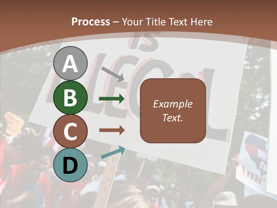 Helping Hand Holding Hands Close Up PowerPoint Template