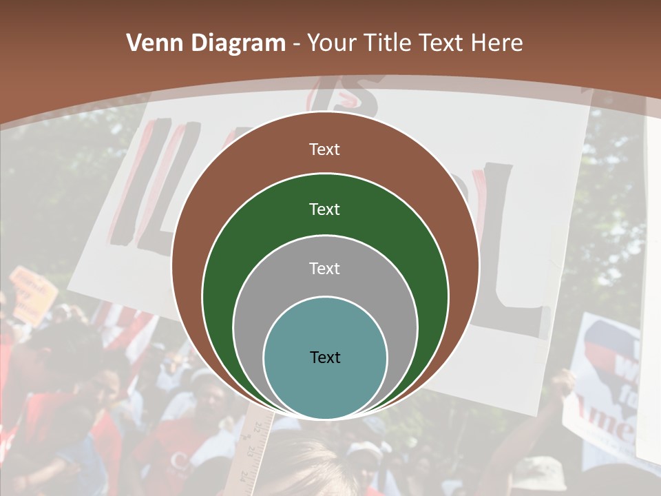 Helping Hand Holding Hands Close Up PowerPoint Template