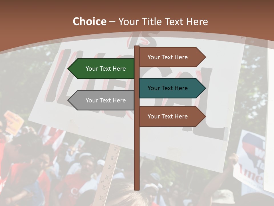 Helping Hand Holding Hands Close Up PowerPoint Template