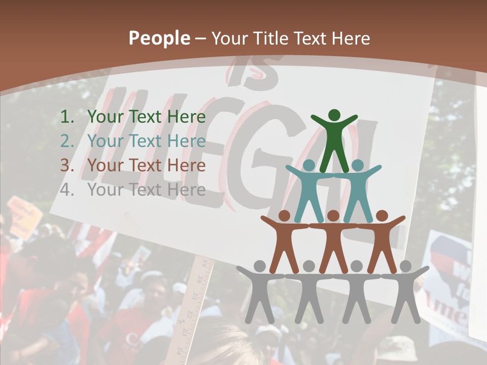 Helping Hand Holding Hands Close Up PowerPoint Template