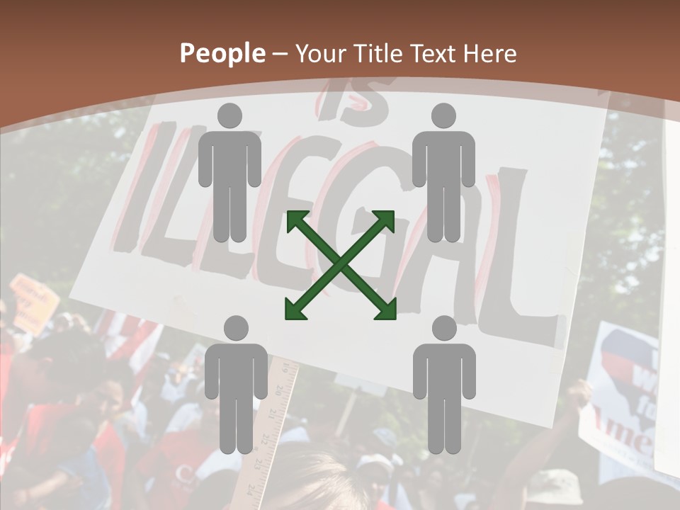 Helping Hand Holding Hands Close Up PowerPoint Template