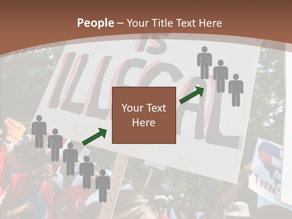 Helping Hand Holding Hands Close Up PowerPoint Template